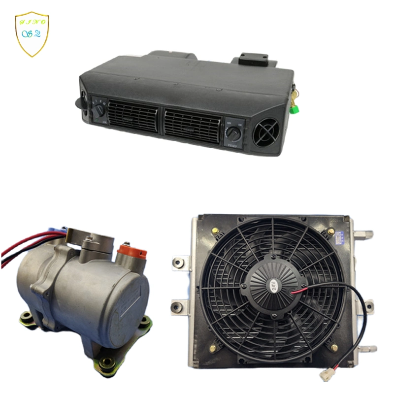 Universal Car 12 Volt AC 24V Air Conditioning 12V Electric DC Compressor Electric AC Compressor Apu Part