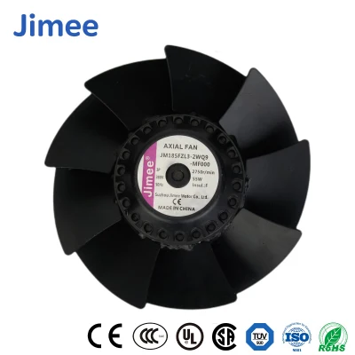Jimee モーター卸売 Didw 遠心送風機中国ターボ送風機工場ステンレス鋼ブレード材料 Jm8038b1hl 80*80*38 ミリメートル AC 軸送風機