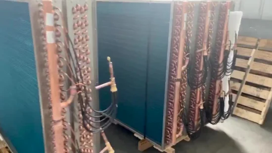 工場ベストセラー熱交換器コイル銅管アルミニウム板蒸発器